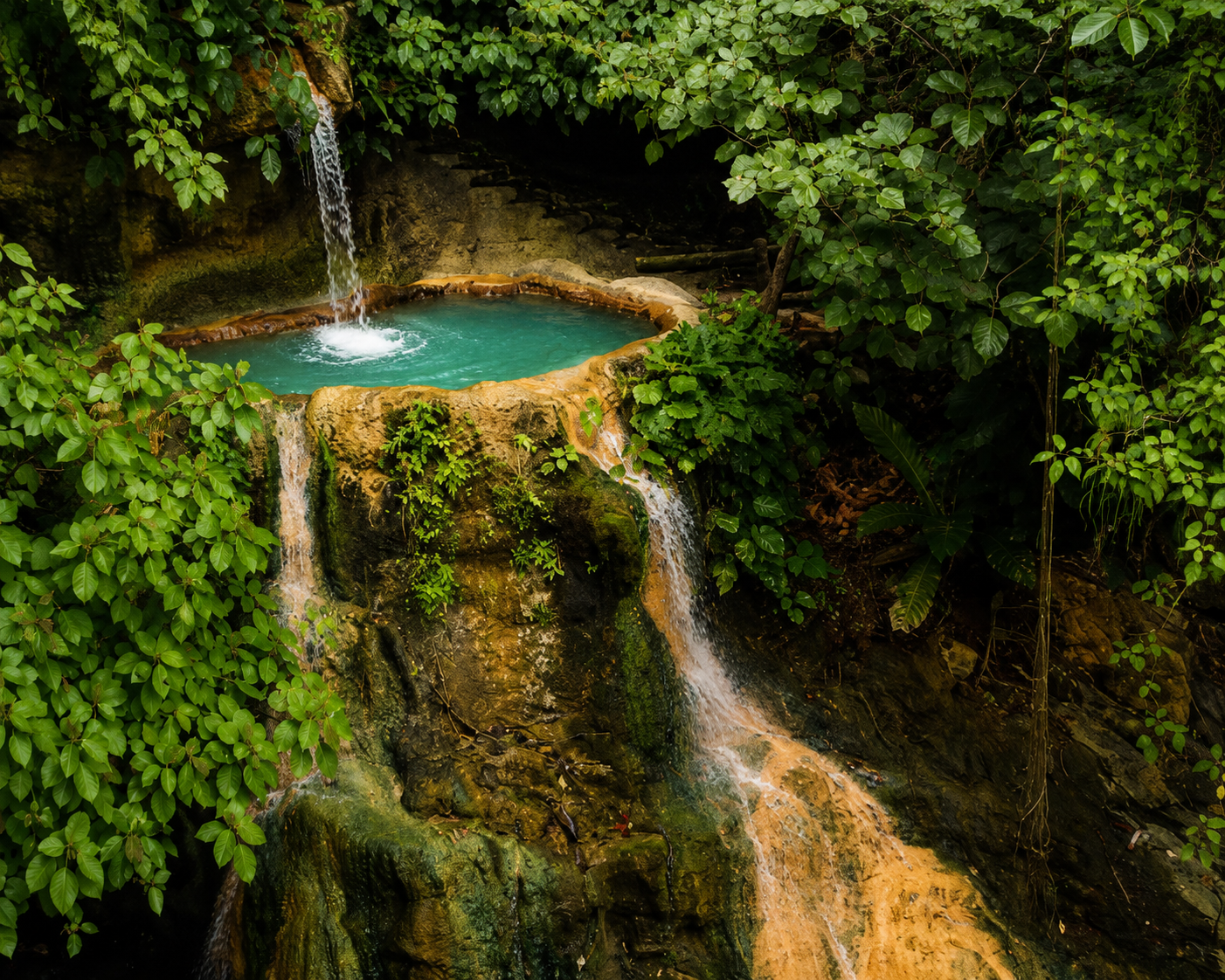 Hot spring pool at The Springs Resort