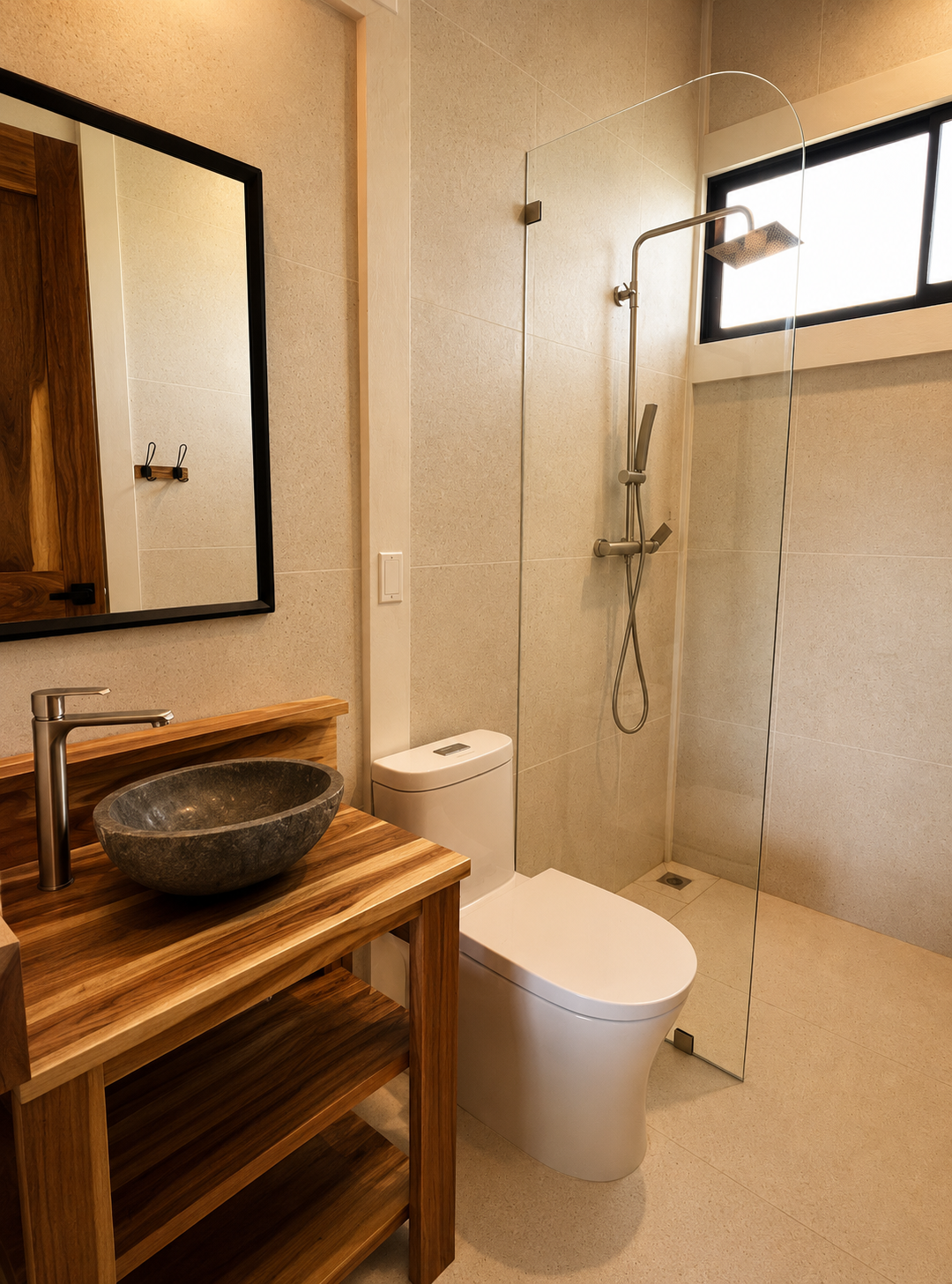 Second bathroom at Casa Venado